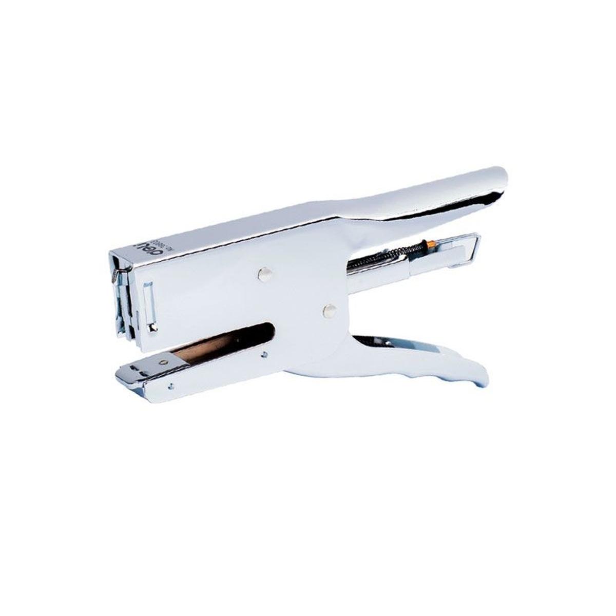 Deli - cucitrice cromata a pinza - punto 24/6 - 26/6 - 25 fg