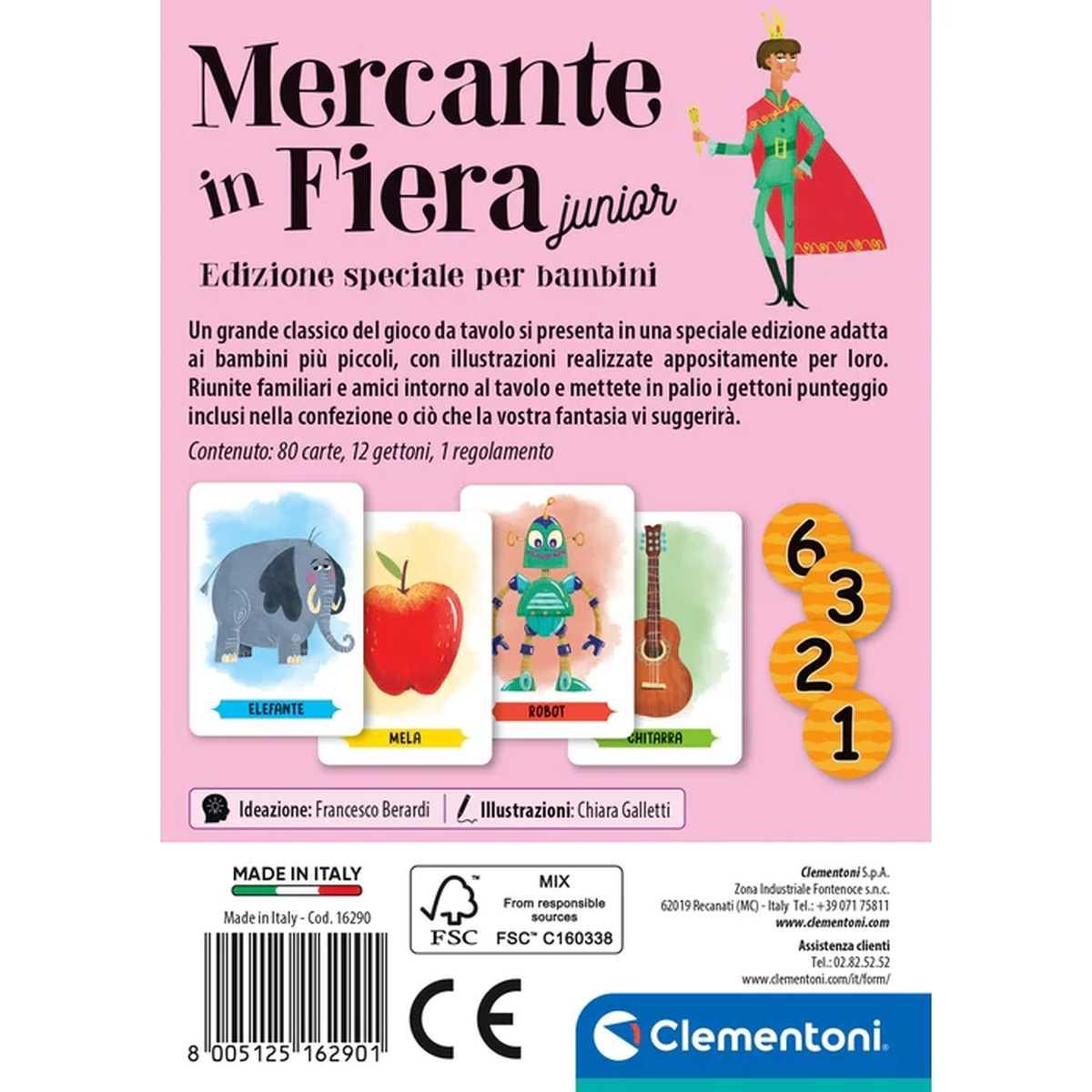 Clementoni - mercante in fiera - junior