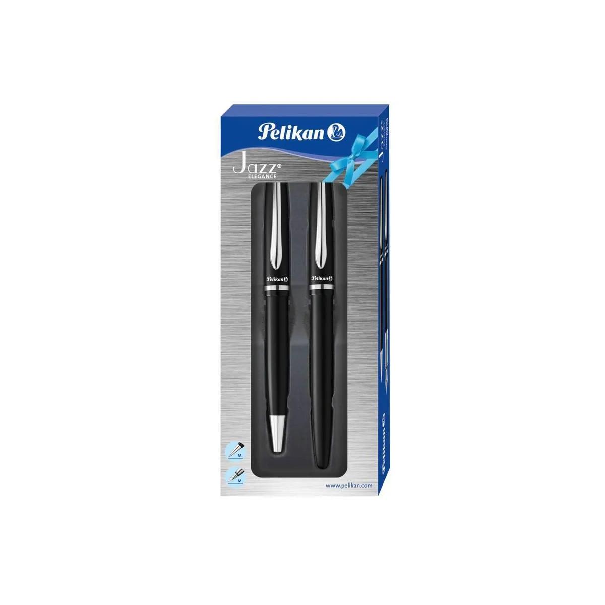 Pelikan - jazz elegance - set penna a sfera e penna stilografica