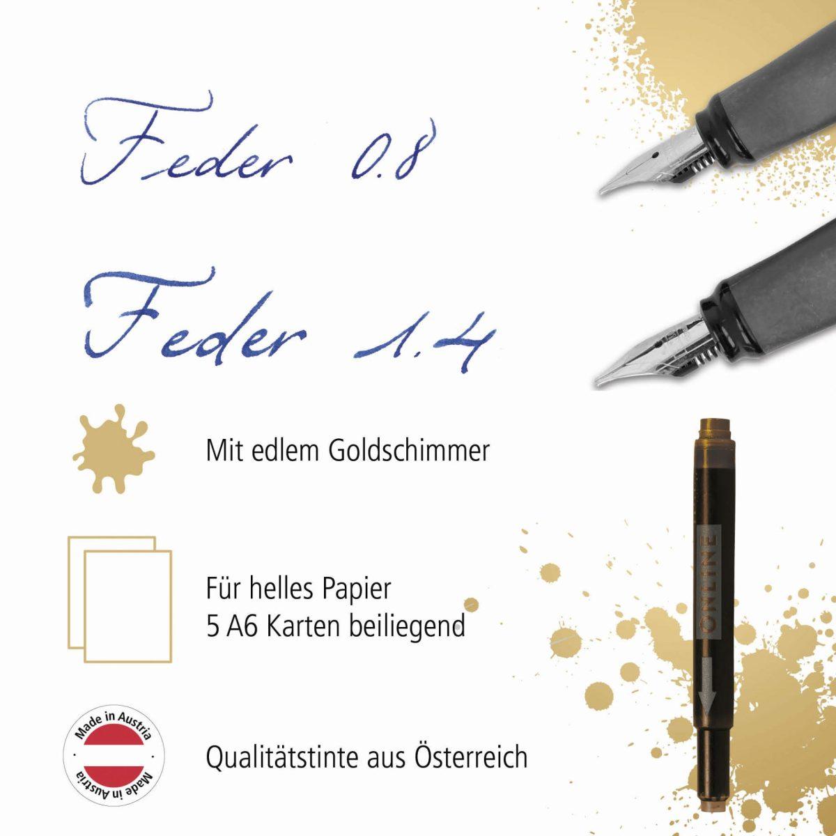 Penna stilogrtafica calligrafica online air