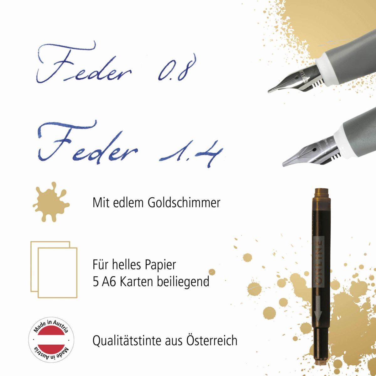 Penna stilogrtafica calligrafica online air