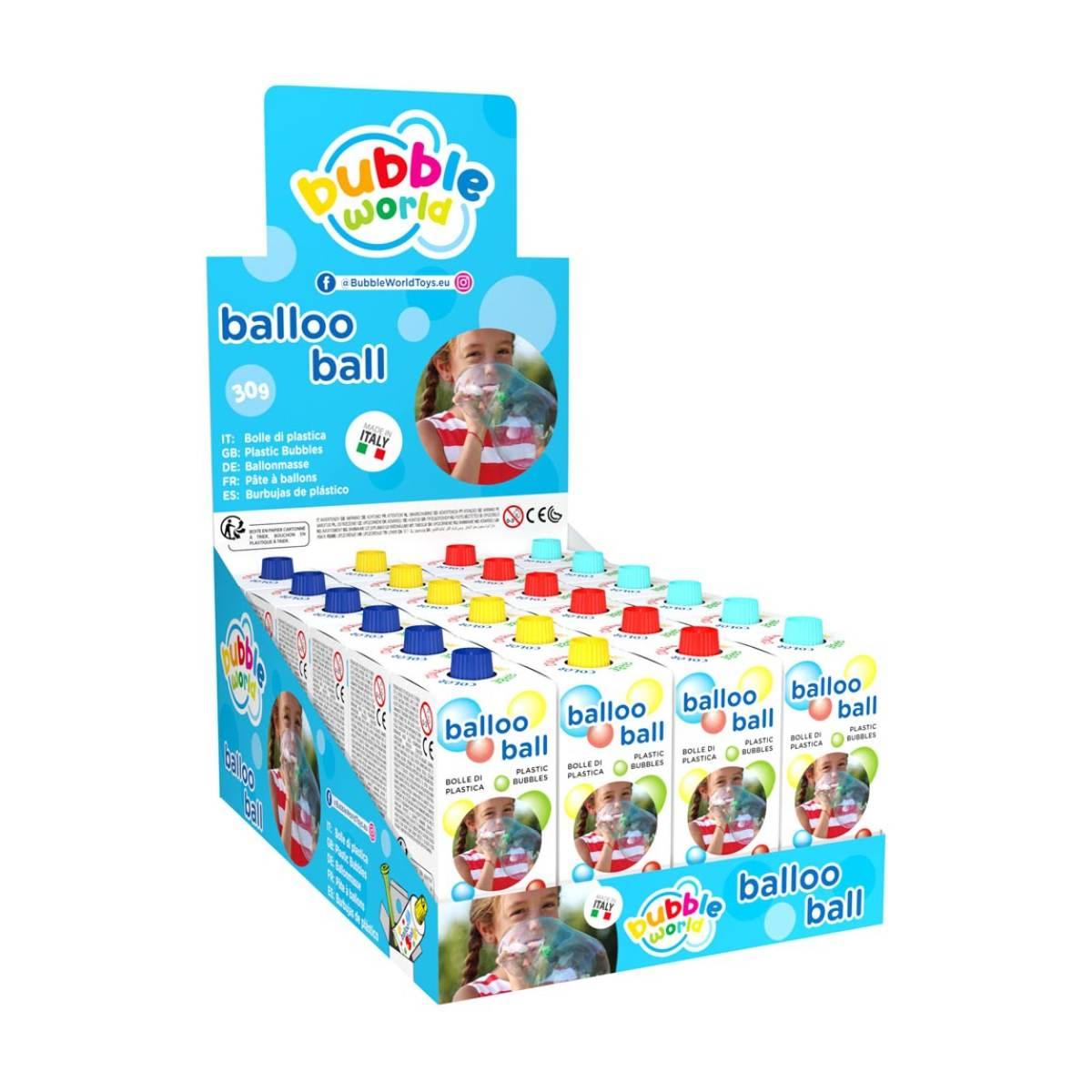 Cristal ball balloo - bolle plastica - tubetto 30gr