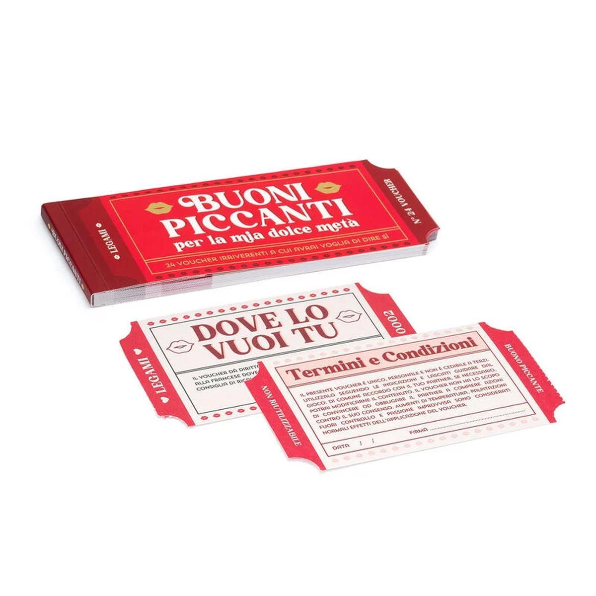 Legami libro dei 24 buoni sexy - italiano - buoni regalo