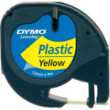 Nastro dymo 12mm x 4m - 91202 (s0721620) nero-giallo