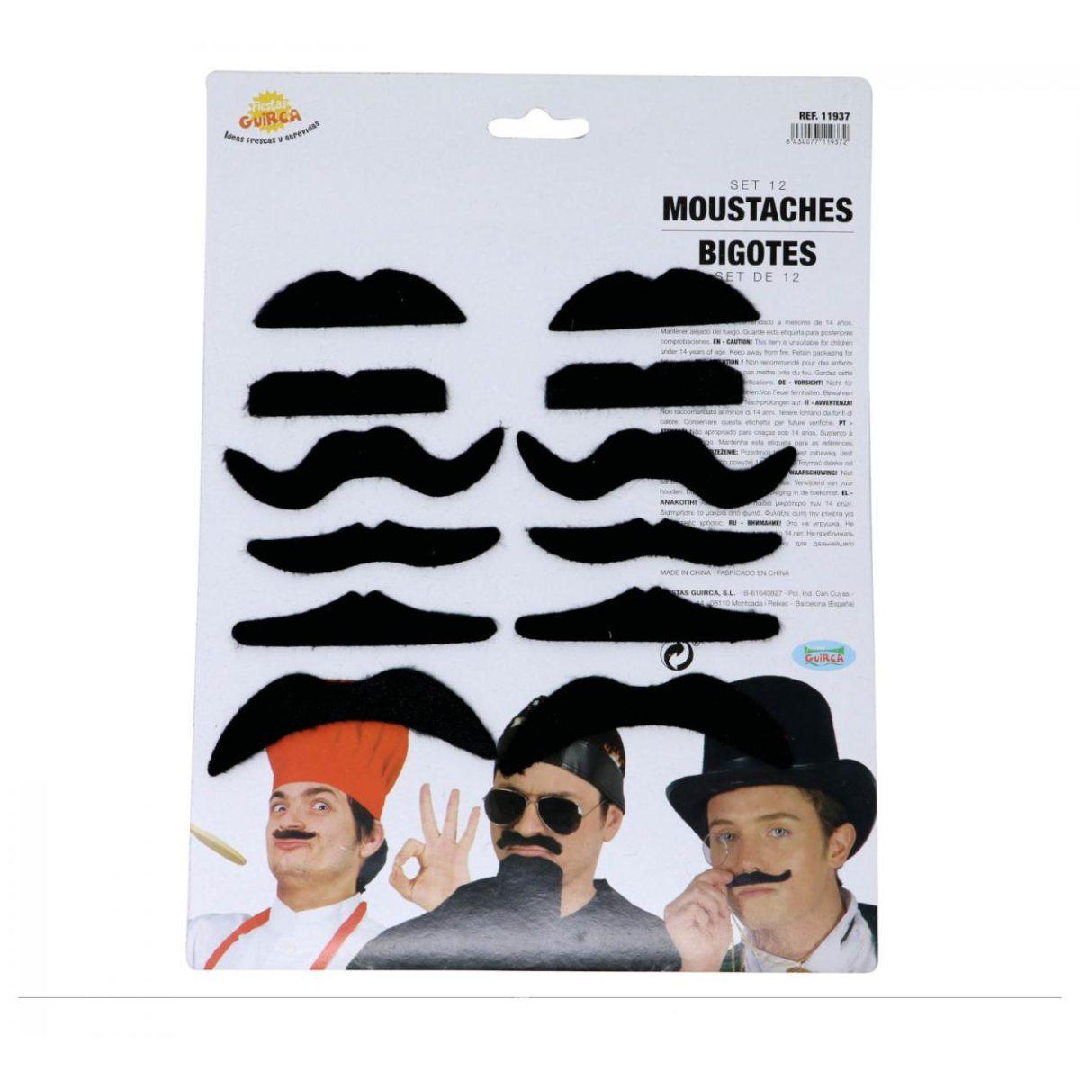 Baffi adesivi assortiti