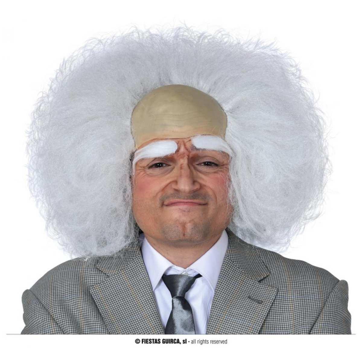 Parrucca calva bianca