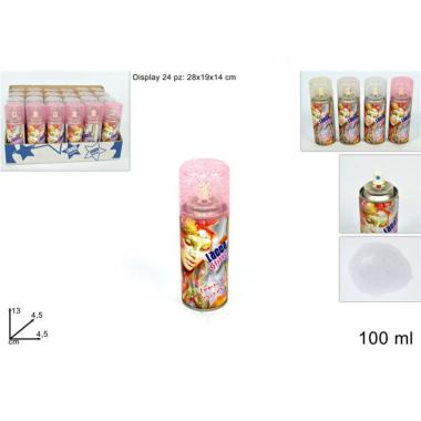 Bombnoletta spray glitter per capelli - 100 ml - 449031 40649