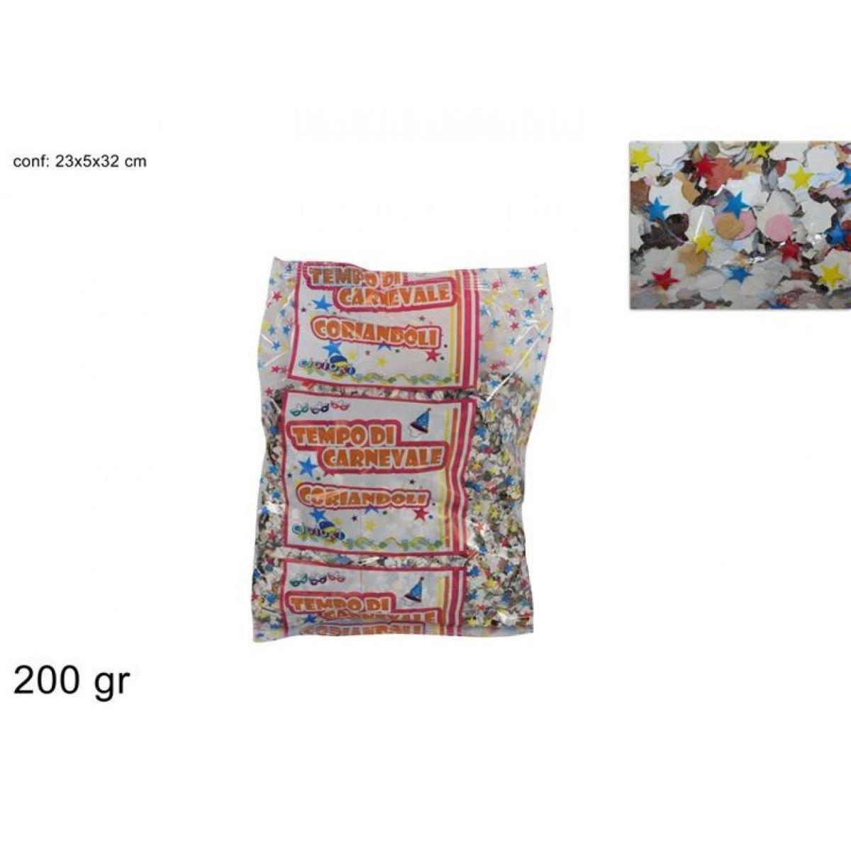 Coriandoli busta 200 gr