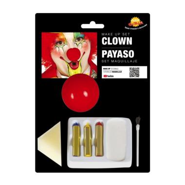 Make up set clown