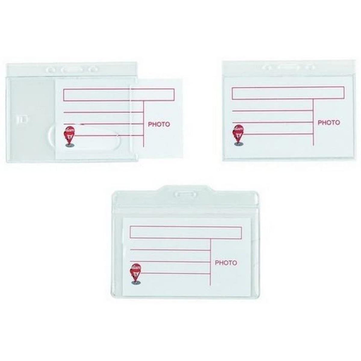 Siam - portabadge plastica rigido