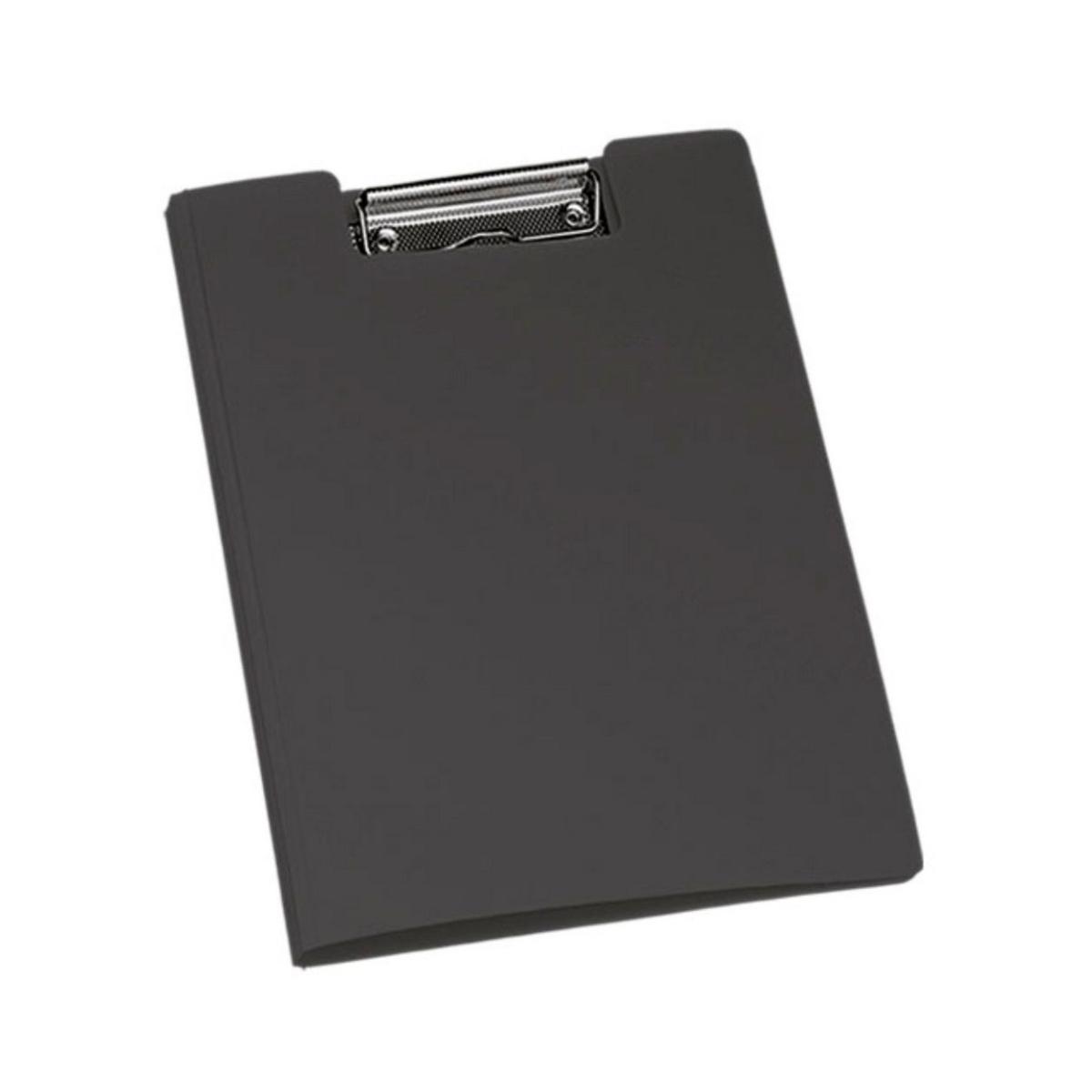 Portablocco verticale con bloccafogli in metallo e gancio - 23 x 32 cm