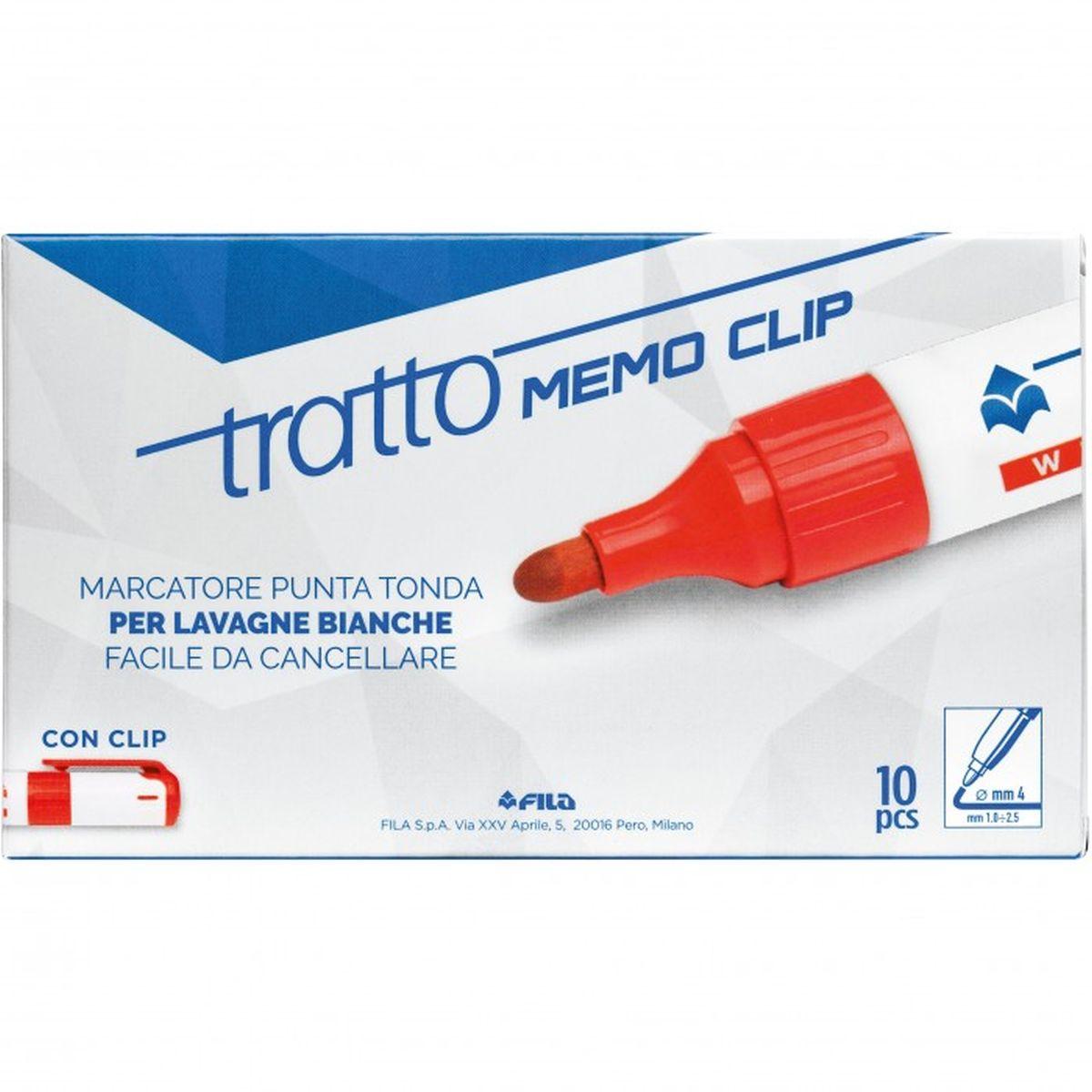 Tratto memo clip - marcatore per lavagne bianche
