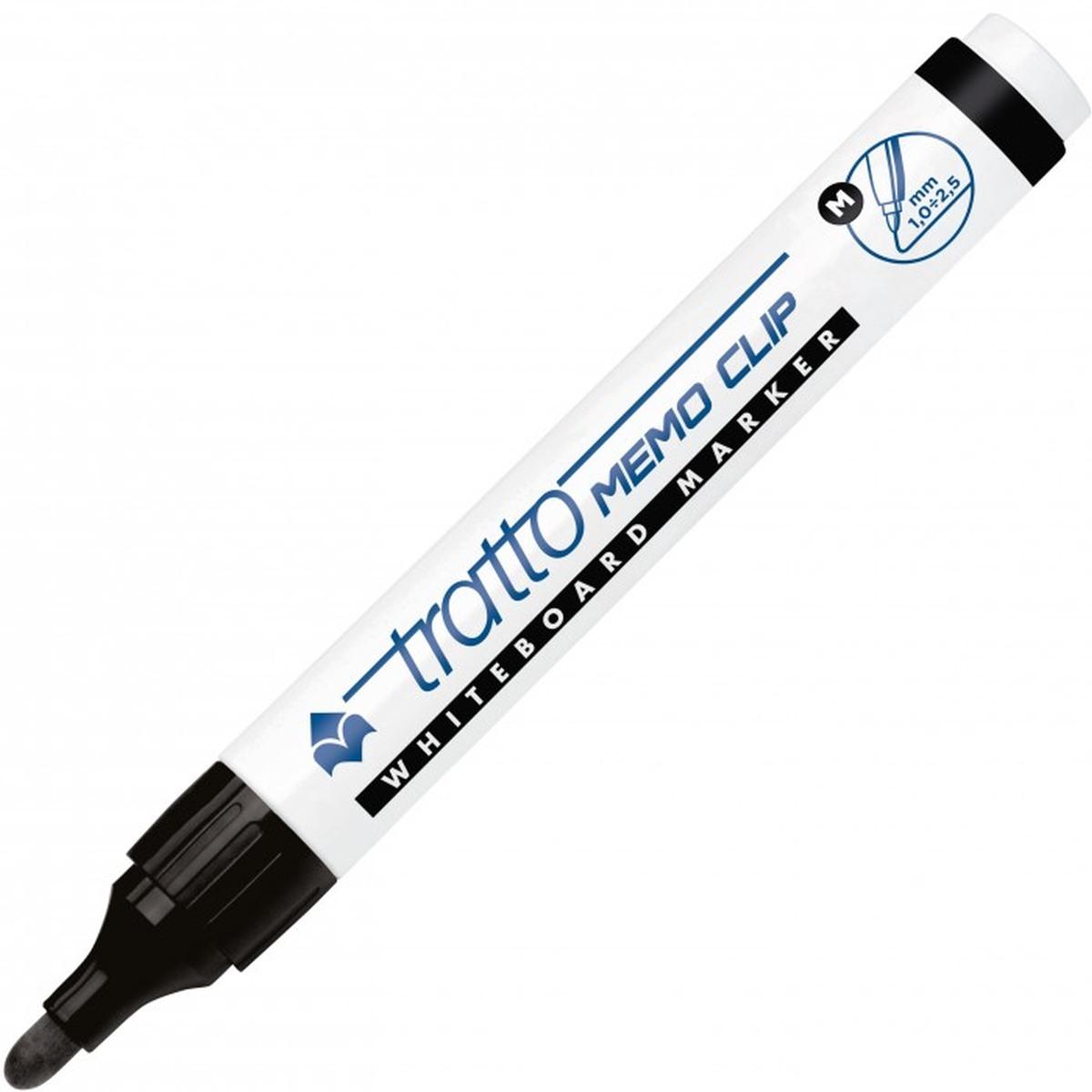 Set 2 tratto memo clip + cancellino magnetico