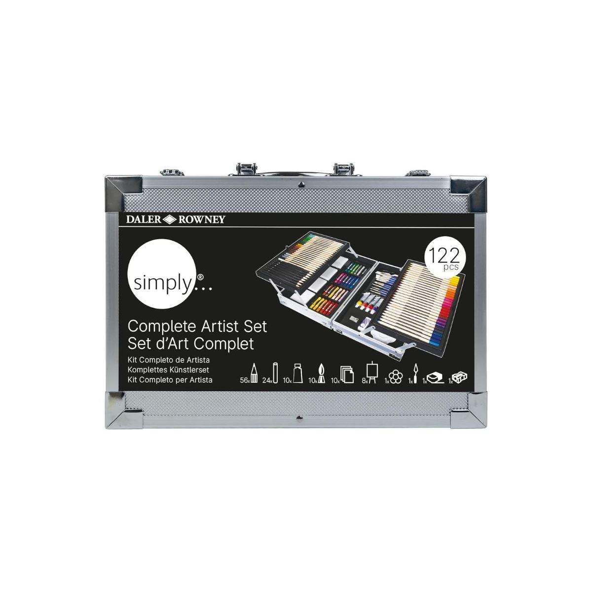 Daler rowney simply art set 122 pz