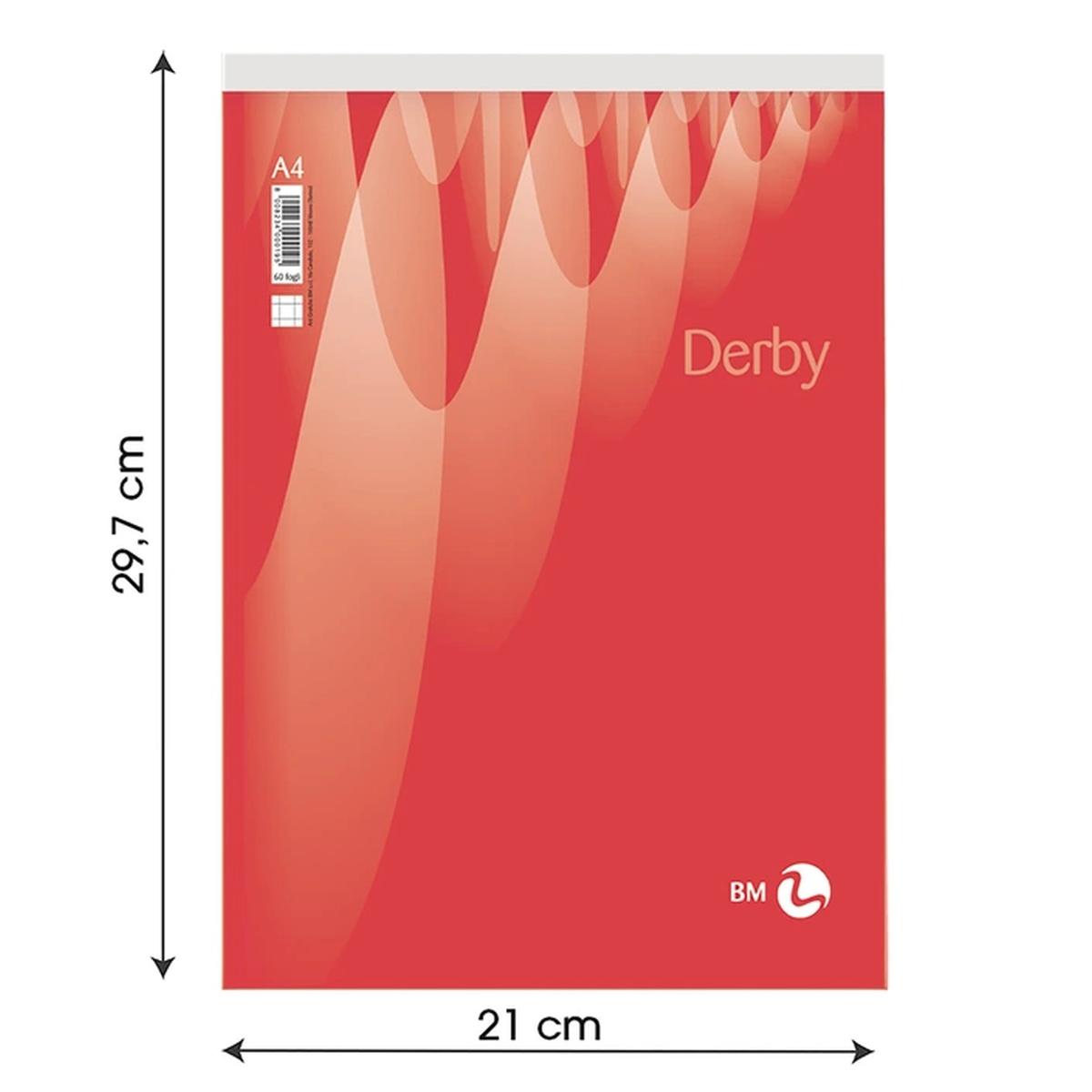Bm color blocchi notes derby a4 - 60 gr - 60 fg