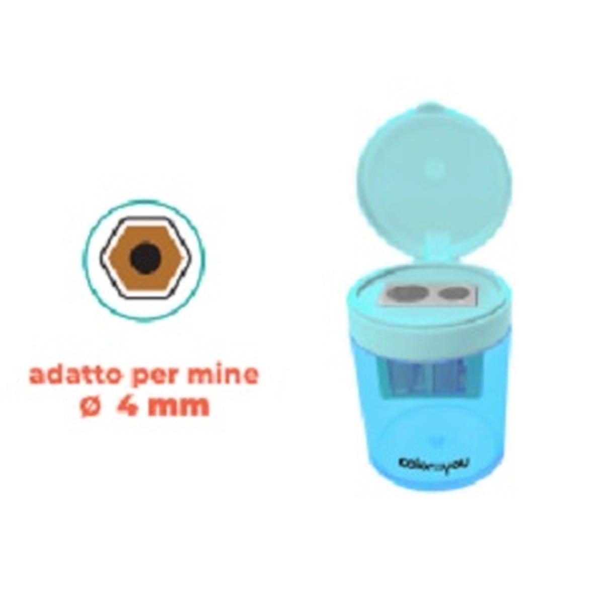 Colorxyou - temperamatite con serbatoio pastello