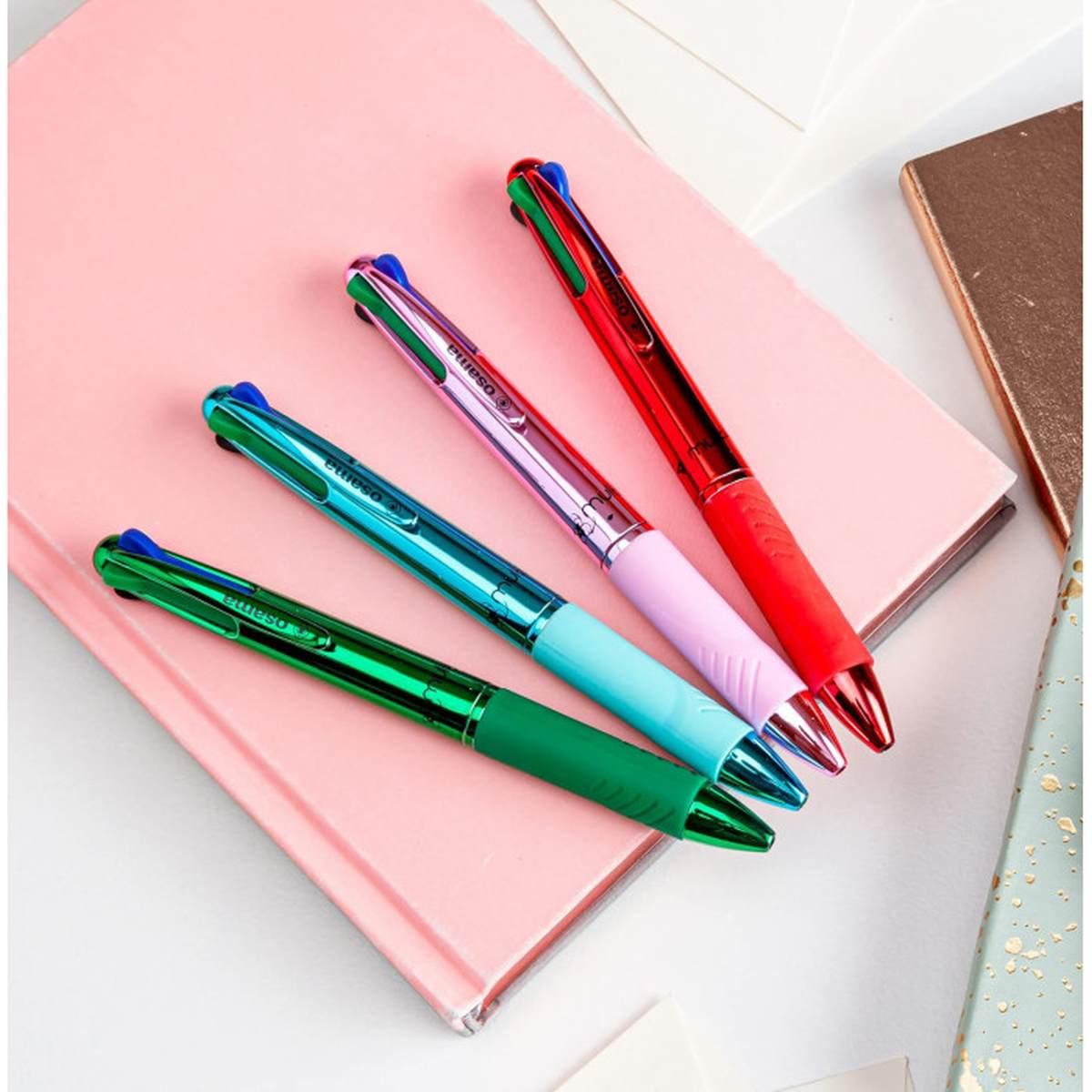 Osama chrome penna a sfera 4 colori