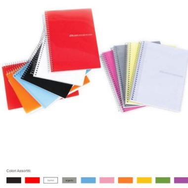 Bluekover blocco spiralato kolorkover.com - a4 - 144 fg - 70 gr