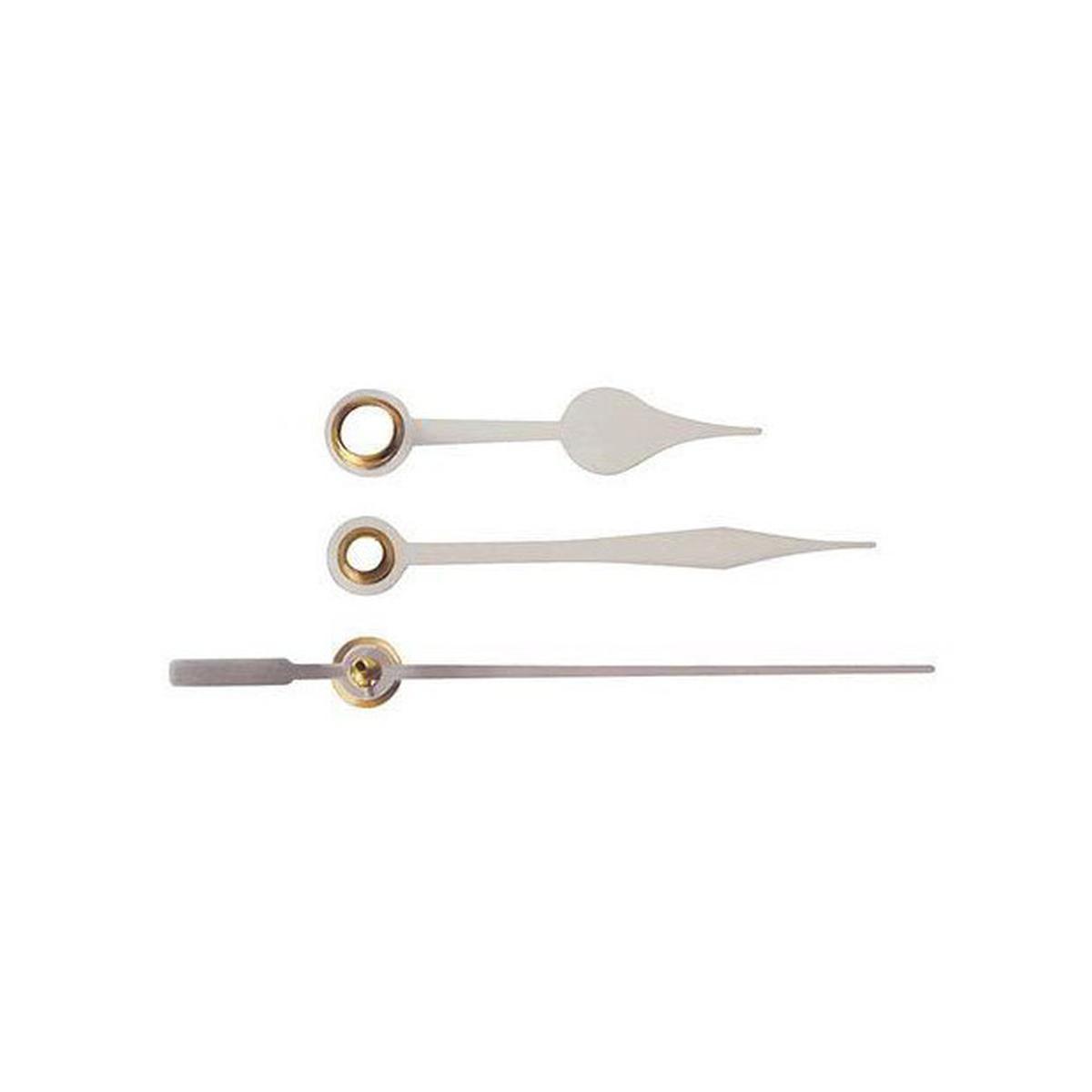 Deco - lancette per orologio - dimensioni dal centro cm.4 - 5 - 5.5