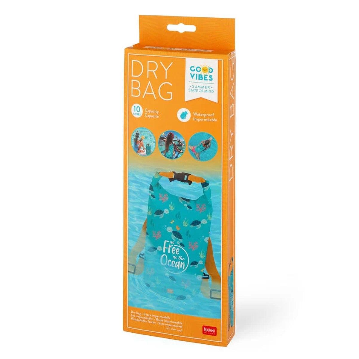 Legami - sacca impermeabile - 10 litri - dry bag