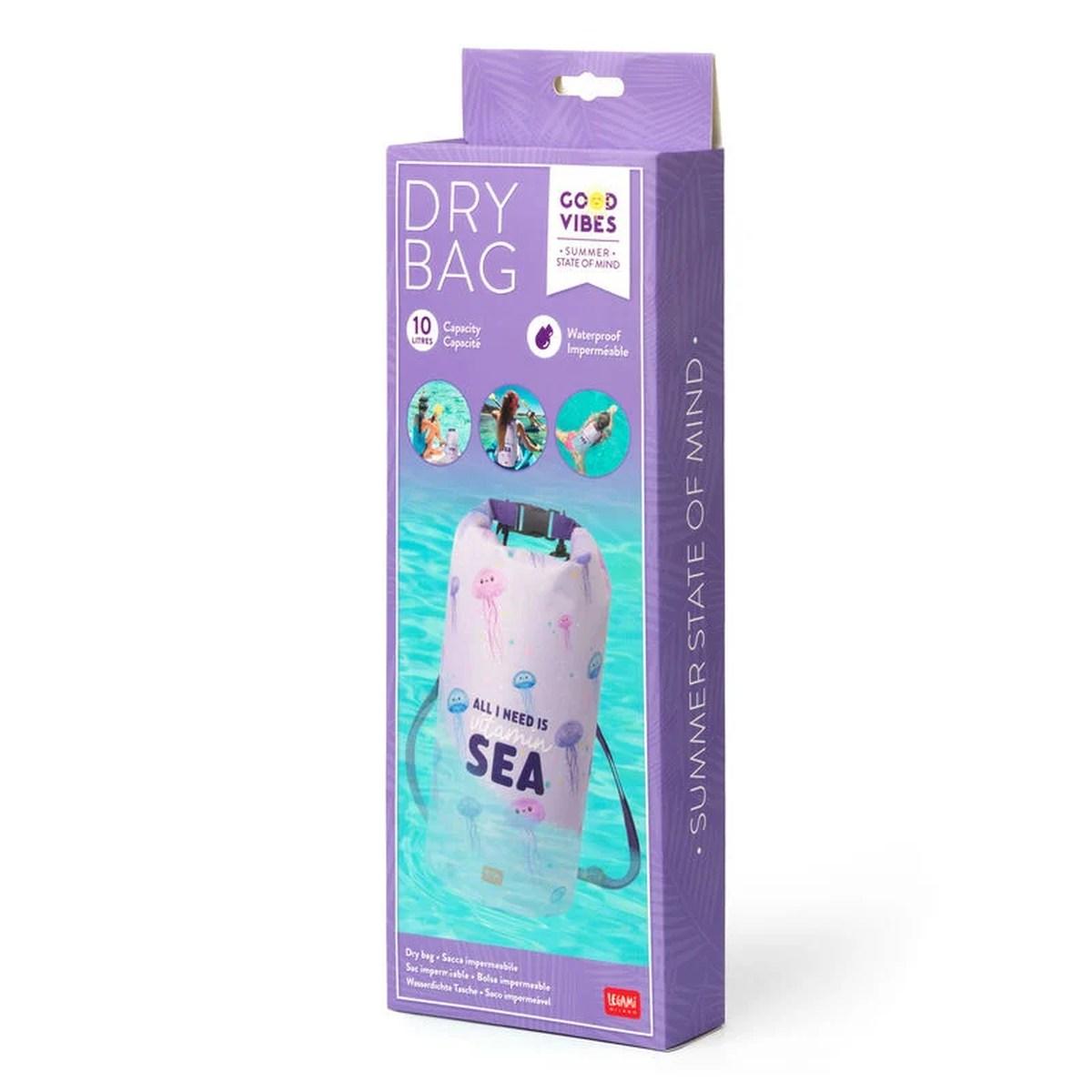 Legami - sacca impermeabile - 10 litri - dry bag