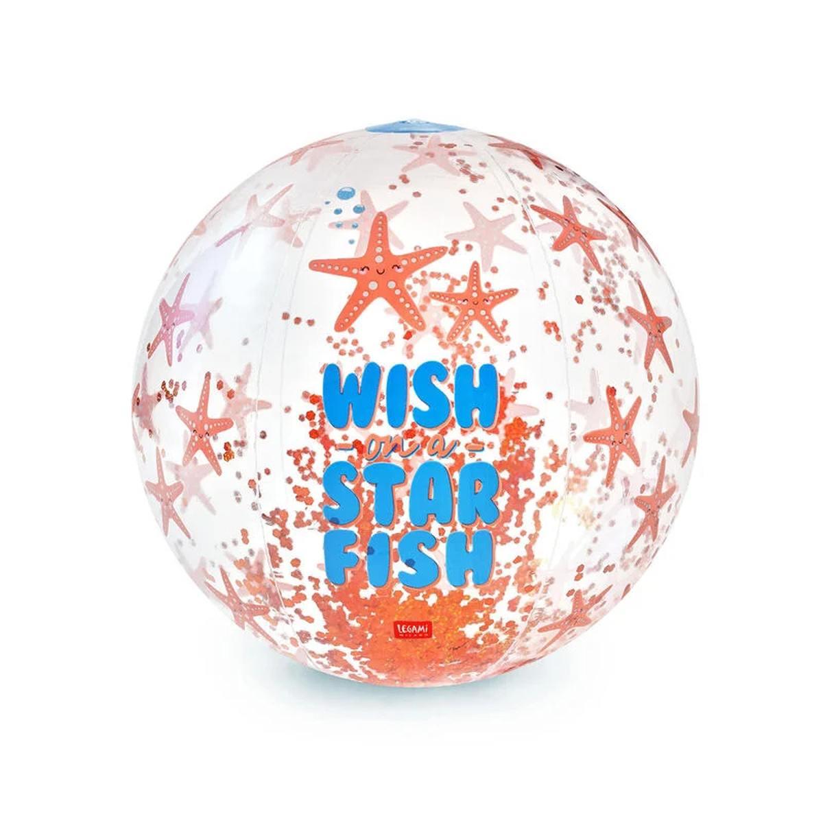 Legami glitter beach ball - inflatable beach ball