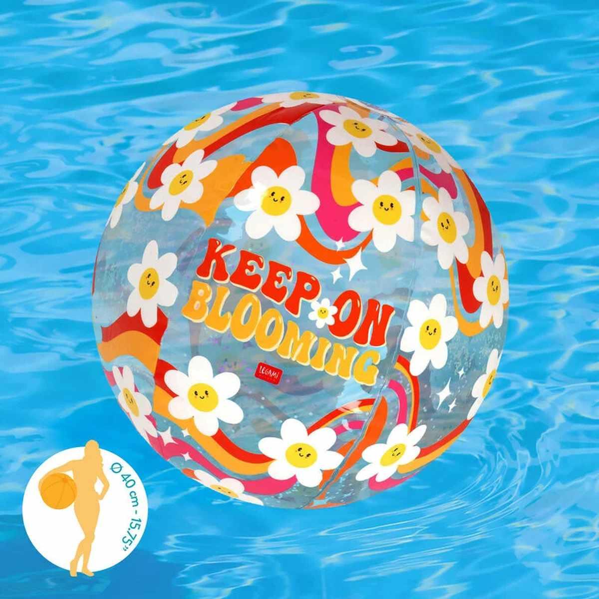 Legami glitter beach ball - inflatable beach ball