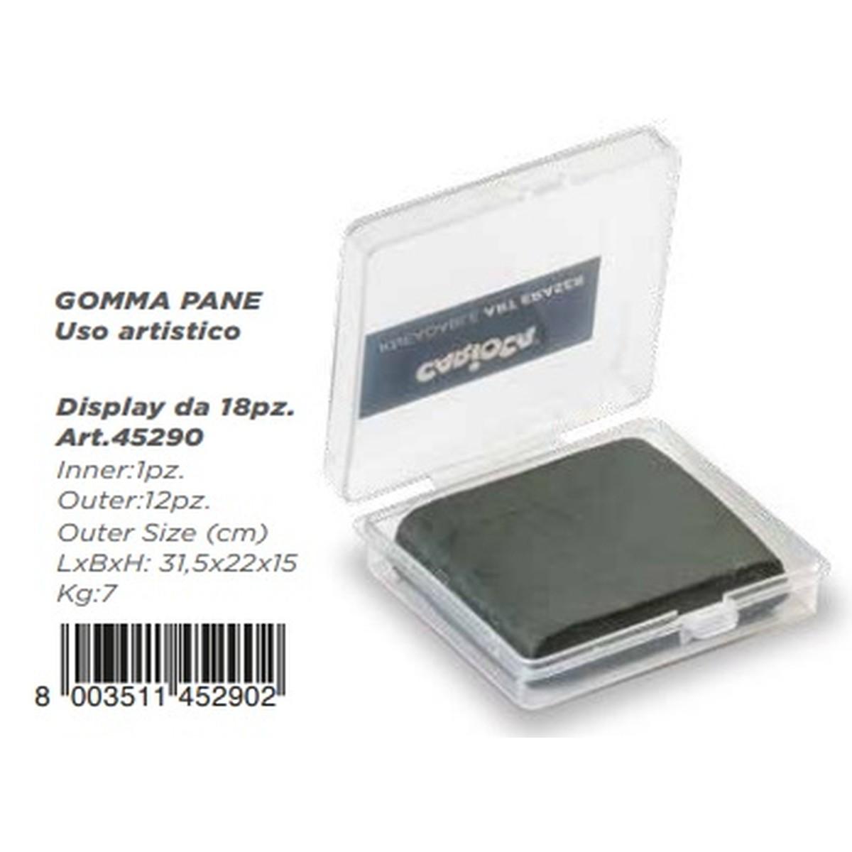 Carioca plus gomma pane