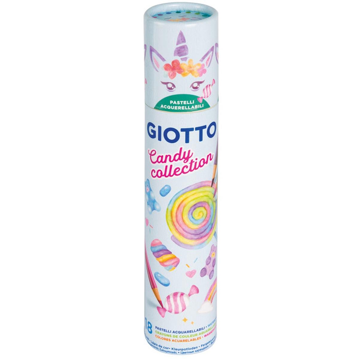 Giotto pastelli acquarellabili candy collection