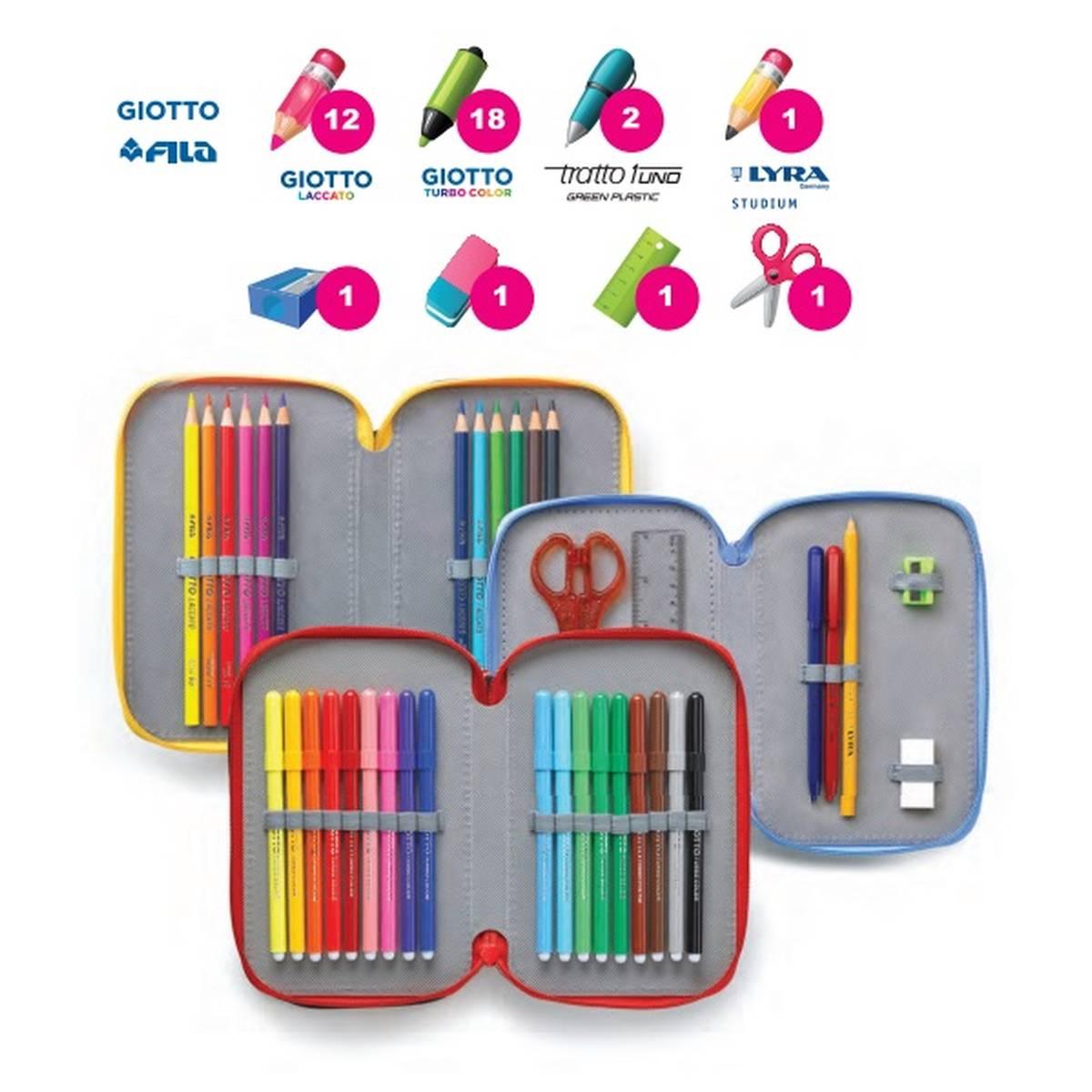 B-box astuccio 3 zip a3 b.color