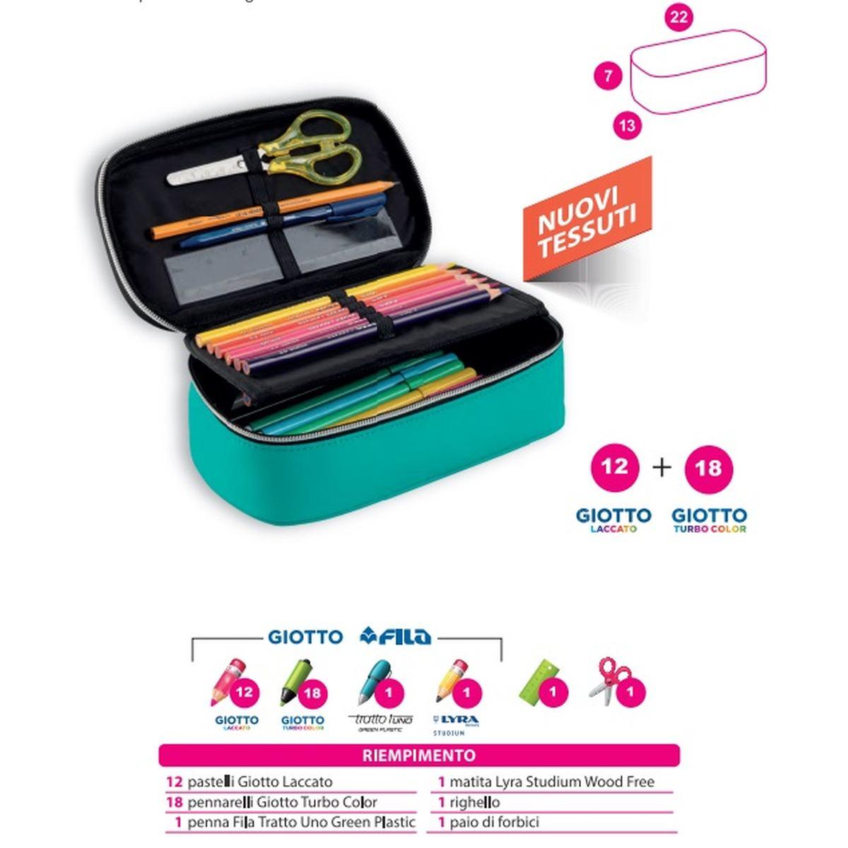 B-box s3 astuccio portapenne ovale xl con zip