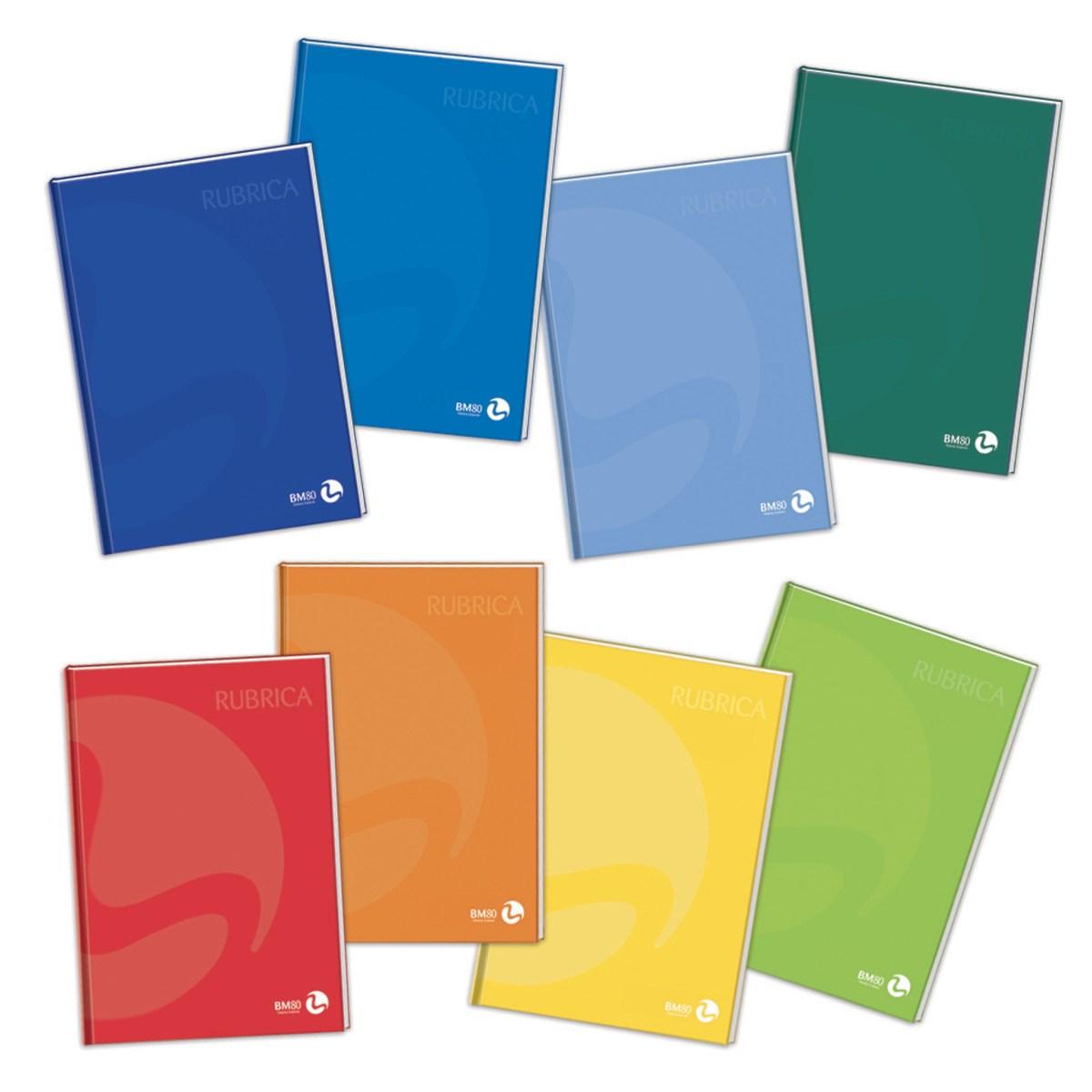 Bm - rubrica - 120 pagine - formato a4 (297 x 210 mm)