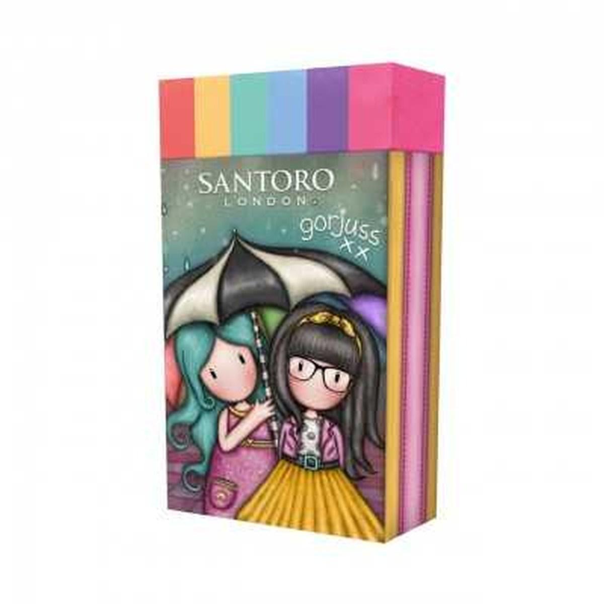 Santoro rainbow eraser - gomma gorjuss