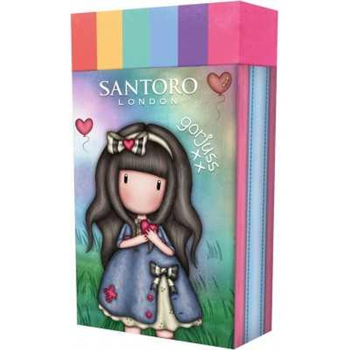 Santoro rainbow eraser - gomma gorjuss