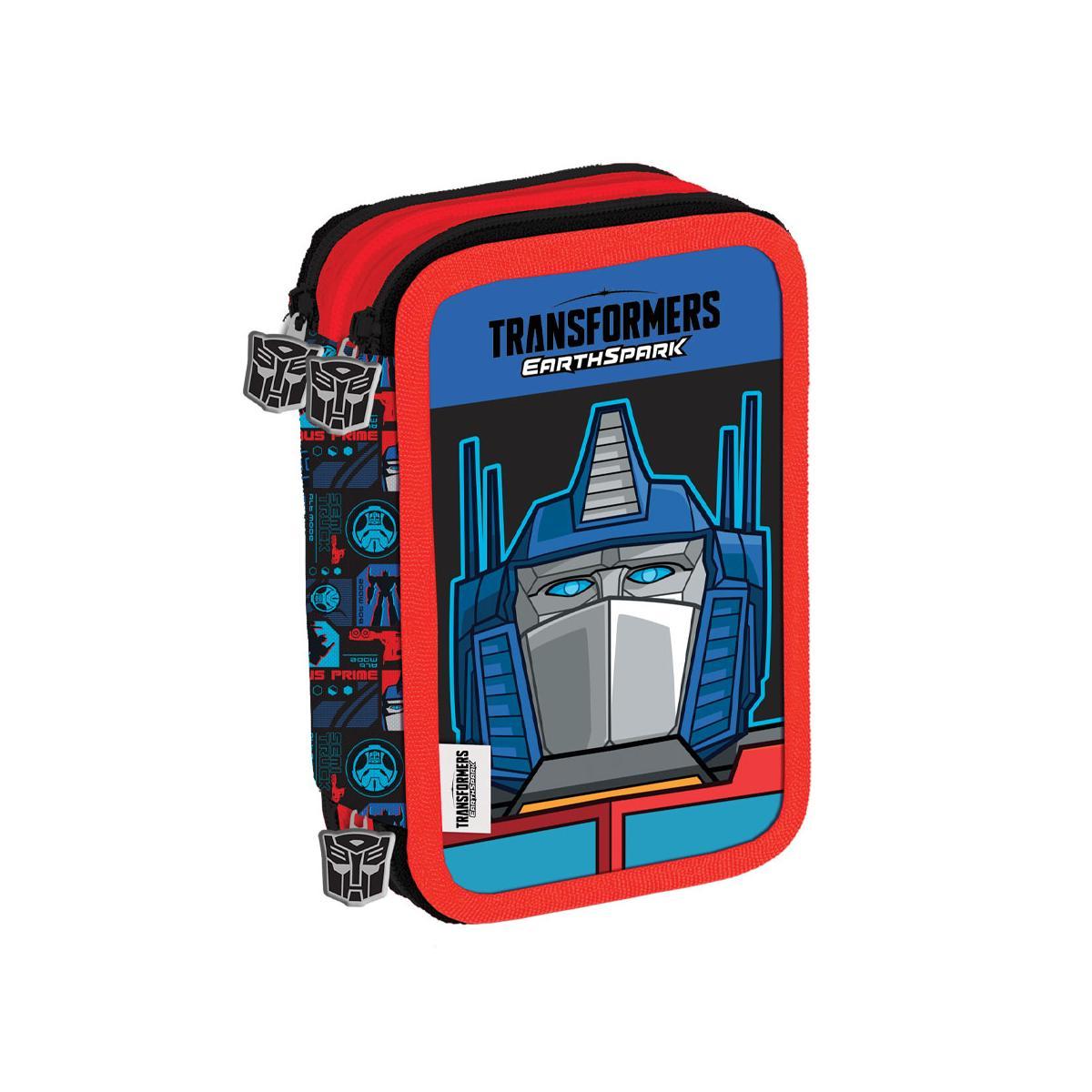 Transformers - astuccio 3 zipper 44 pezzi