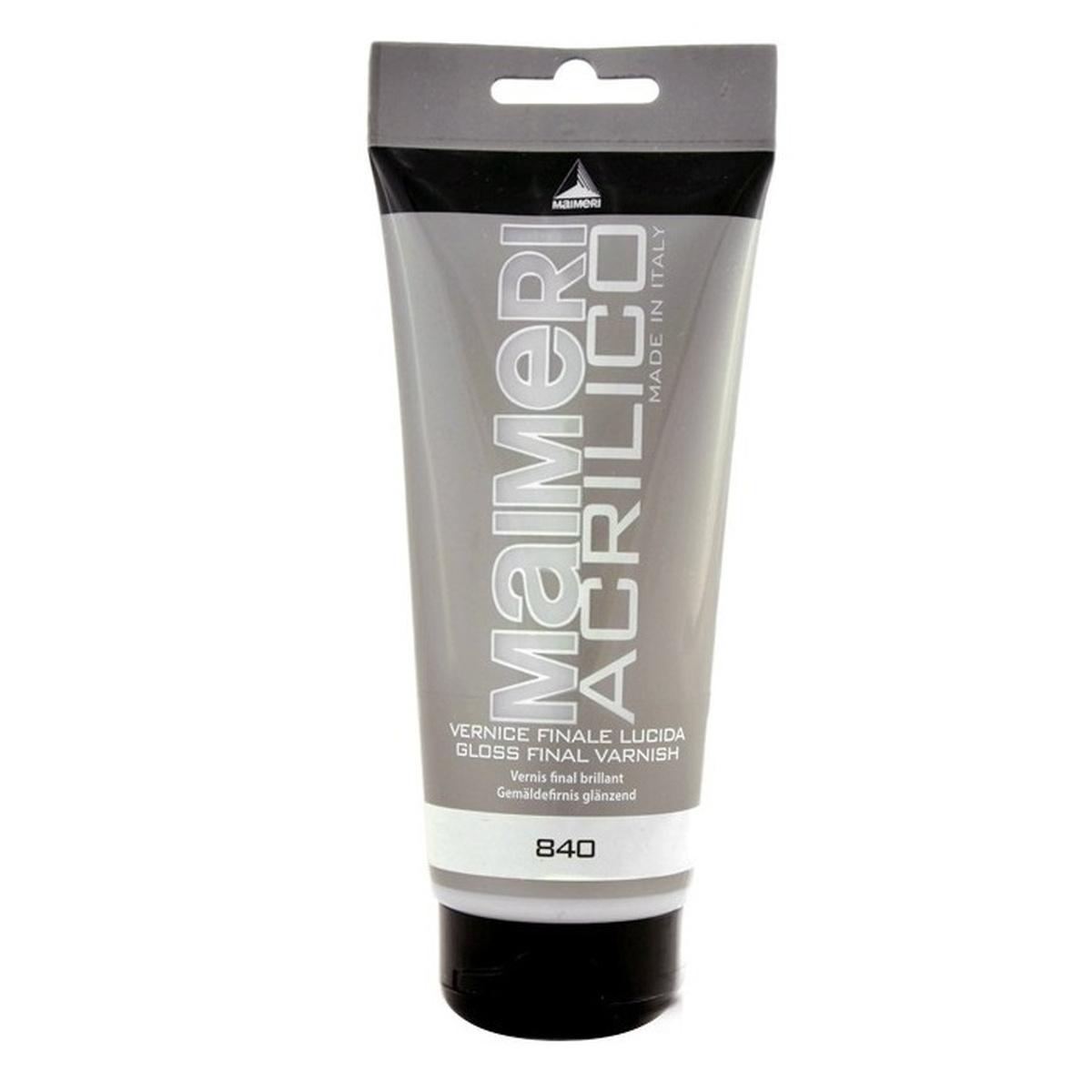 Maimeri - vernice finale lucida - tubetto 200 ml