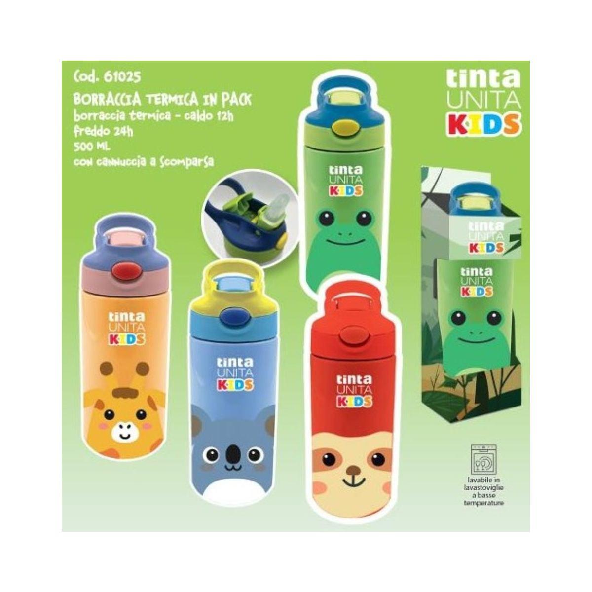 Tintaunita kids - borraccia in metallo - 500 ml