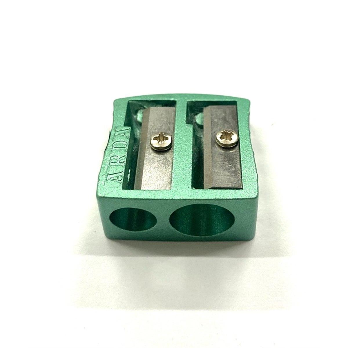 Arda - temperamatite in metalo colorato - 2 fori