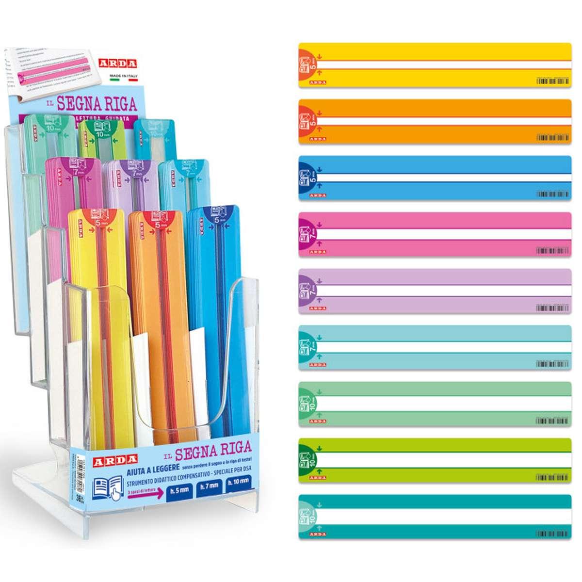 Arda - righello segna riga per lettura guidata
