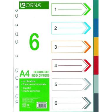 Separatori in ppl - a4 - 6 divisori