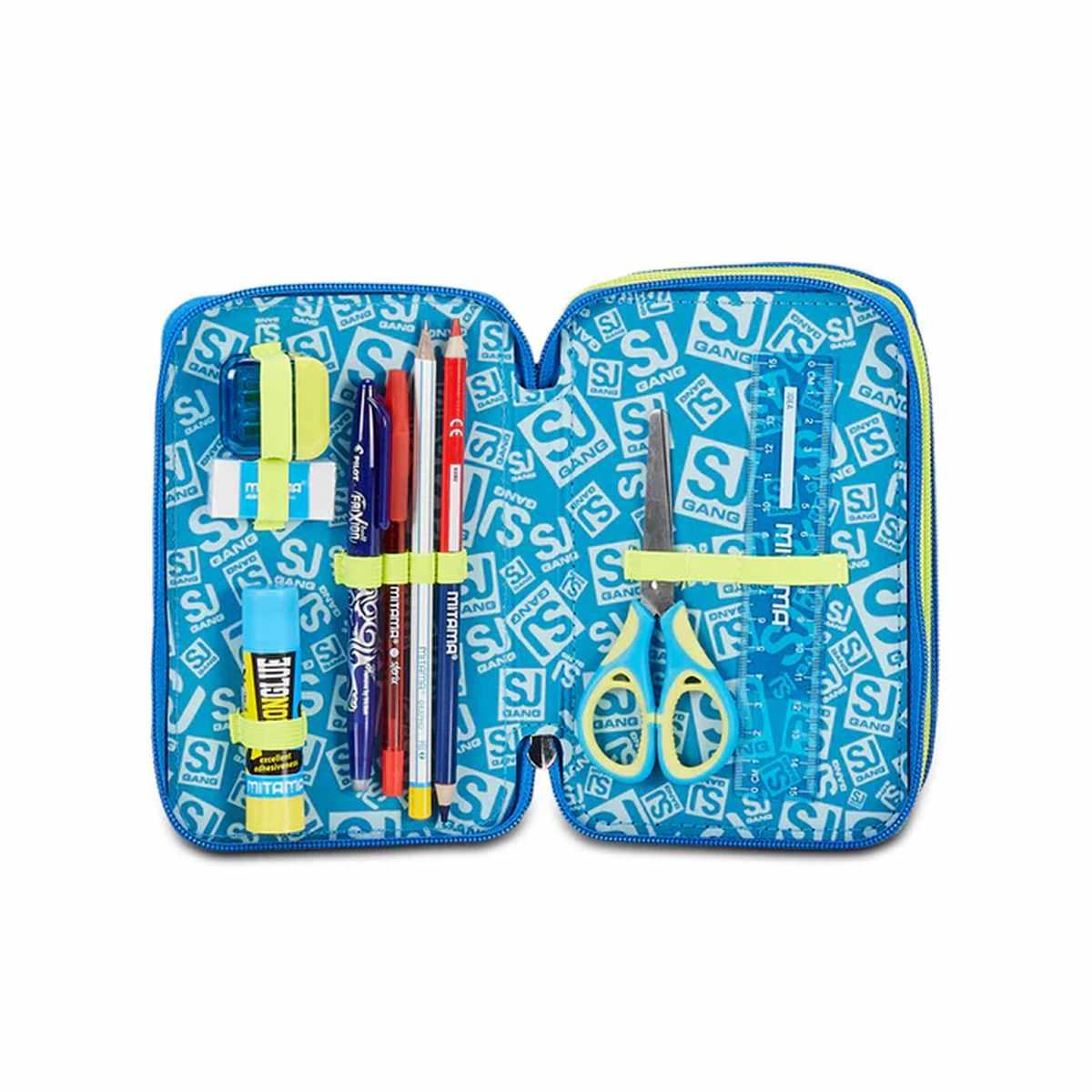 Sj gang - astuccio 3 zip boy