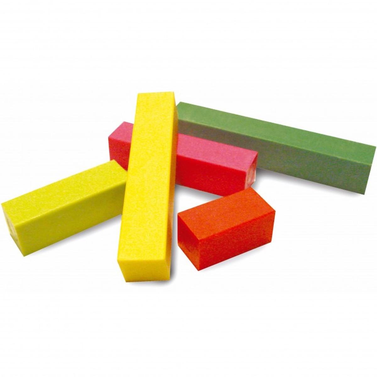 Arda - regoli in plastica colorati in valigetta 200 pz