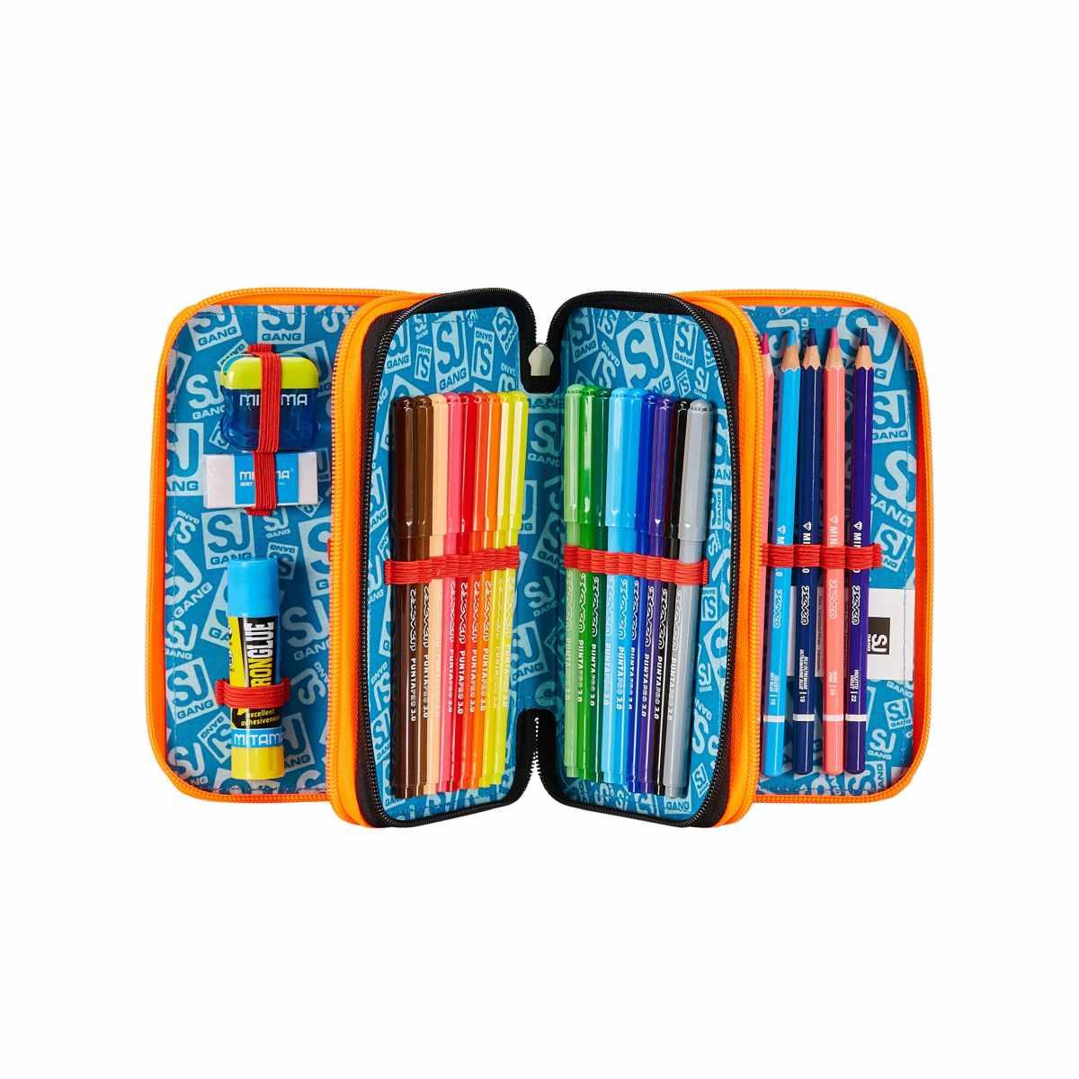 Sj gang - astuccio 3 zip - rexme