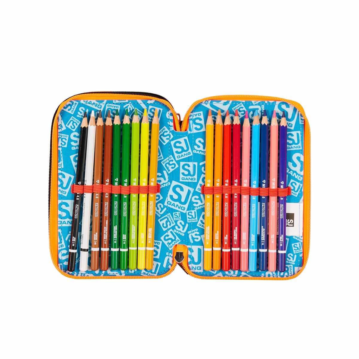 Sj gang - astuccio 3 zip - rexme