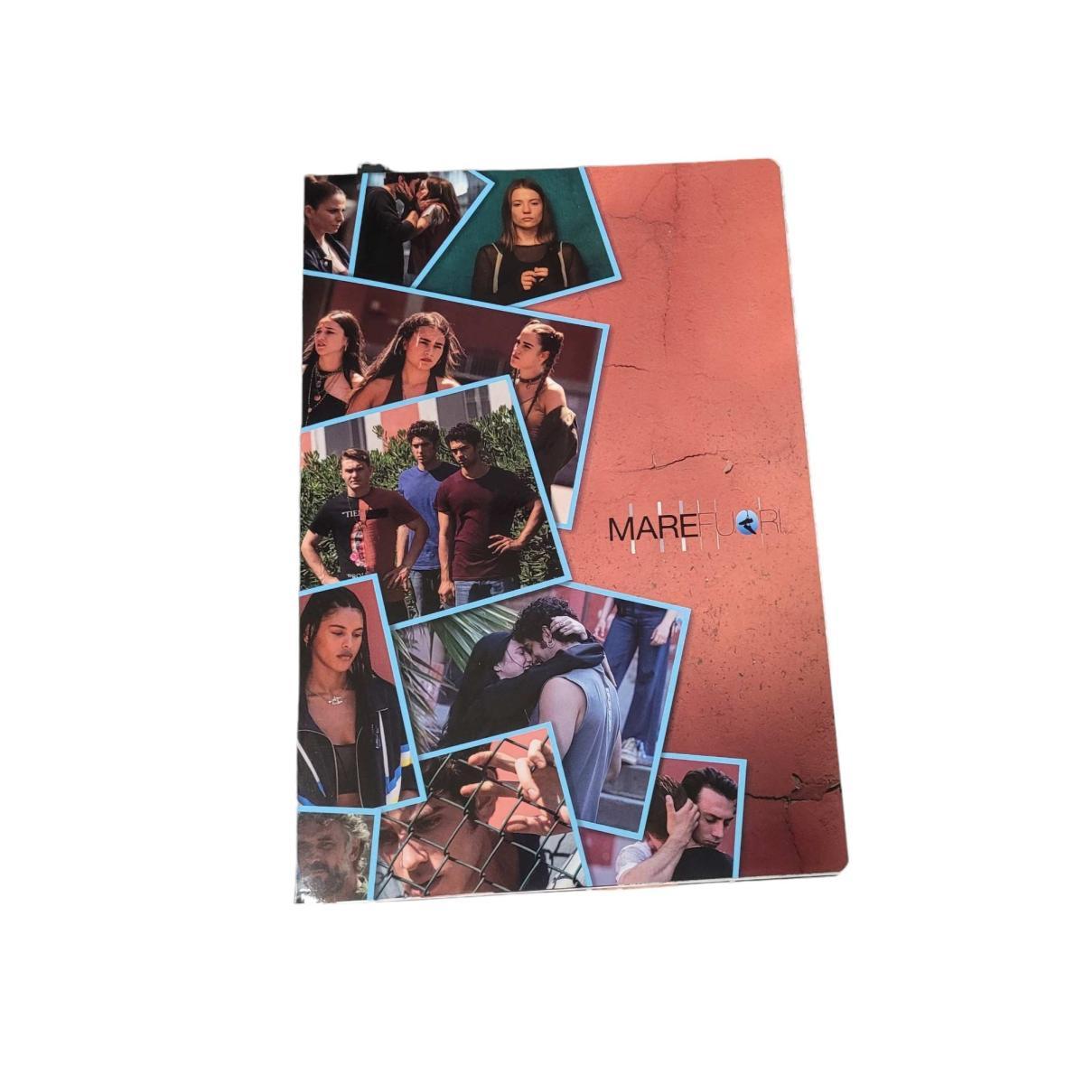 Maxi quaderno mare fuori - a4 - 20+1 fg - 100 gr