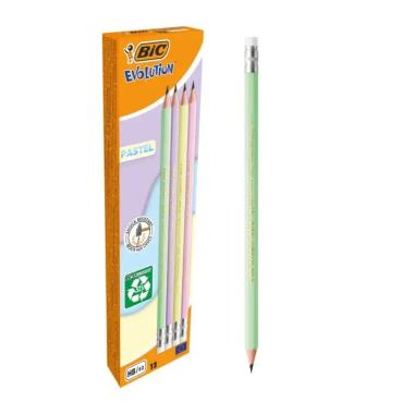 Bic matita pastel con gomma