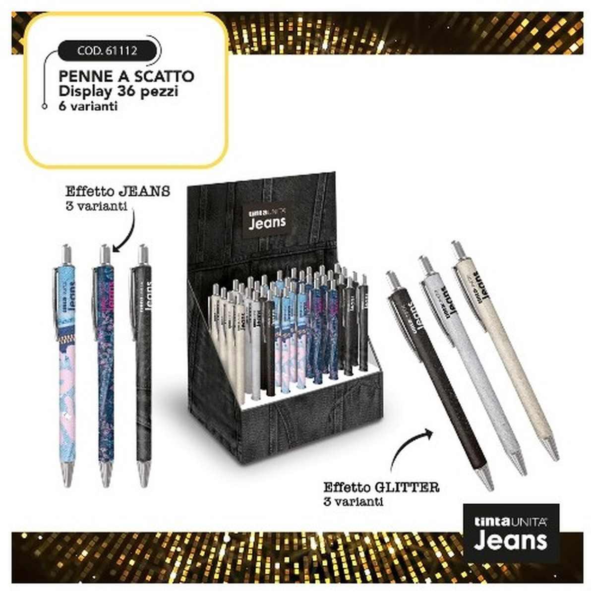 Penna a scatto tintaunita jeans