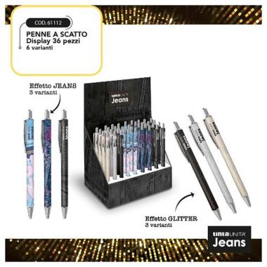 Penna a scatto tintaunita jeans