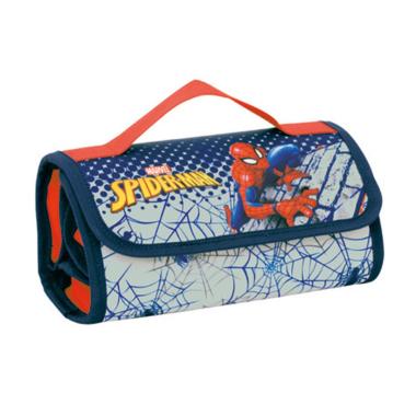 Seven - astuccio rotolo portacolori 30 pennarelli spider-man