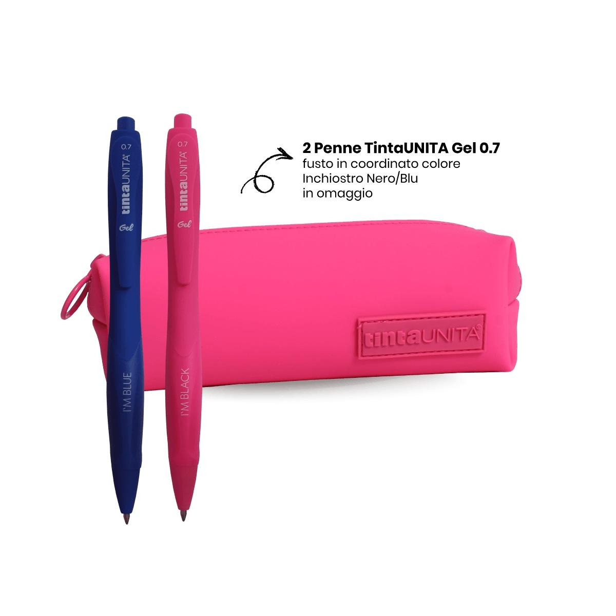 Bauletto con 2 penne i'm tintaunita gel 0,7 in silicone